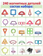 Конструкторы магнитные.