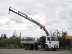 Ford Cargo. с манипулятором, 7 330 куб. см., 15 000 кг.