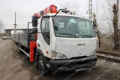 Avia. Кран-манипулятор AVIA D120 с КМУ Kanglim KS 1056, 4х2, 4x2