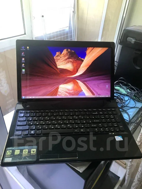 Lenovo G580. 15.6", 2,2����, ��� 4 ��, ���� 500���, WiFi: 1, ����������� �� 2��. ����