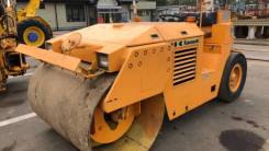 Kawasaki. Японский вибрационный комбинированный каток KVR4T, 1 500 куб. см.