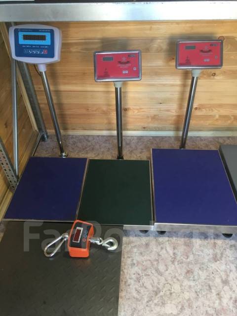 Весы складские в ассортименте, новый, в наличии. Цена: 8 000₽ в Хабаровске