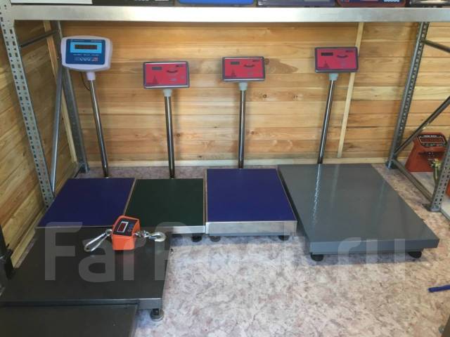 Весы складские в ассортименте, новый, в наличии. Цена: 8 000₽ в Хабаровске