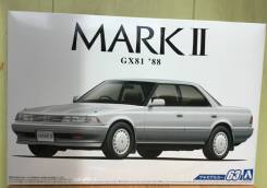 Сборная модель Toyota Mark II GX81. +Подарок! во Владивостоке Модели автомобилей.