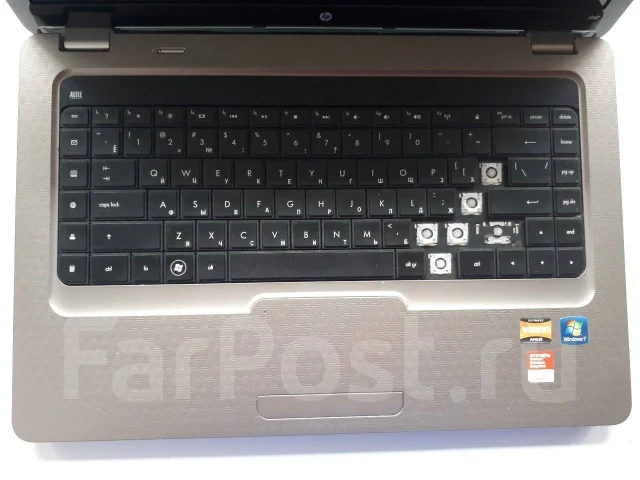 HP G62. 15.6", 2,1����, ��� 4 ��, ���� 500���, WiFi: 1, Bluetooth: 1, ����������� �� 1��. ����