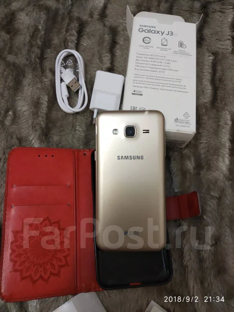 Samsung Galaxy J3 2016. �/�, �������, 3G, 4G LTE, Dual-SIM ����