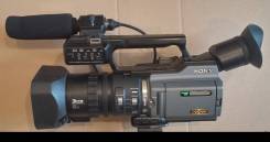 Sony DSR-PD150P. с объективом