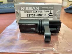 Датчик положения коленвала и распредвала Nissan 23731-6N206 пластик. Nissan: Wingroad, Teana, X-Trail, NV350 Caravan, Presage, Serena, Altima, Primera...