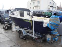 Yamaha F-17. 1991 год год, длина 5,00 м., двигатель подвесной, 60,00 л.с., бензин