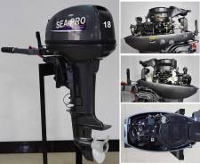 Sea-Pro. 18,00 л.с., 2-тактный, бензиновый, нога S (381 мм), 2018 год год