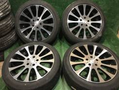 Диски sugarray Position 18 дюймов 7,5+50 5х114.3 с резиной 225/45 R18. 7.5x18" 5x114.30 ET50 ЦО 73,1 мм.