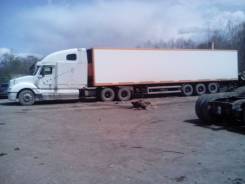 Freightliner Columbia. Фура-сцепка тягач Freightliner Colambia 2002 + GrayAdams рефка 2003 г, 12 700 куб. см.