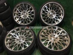 Crimson RS series CV WIRE 20x10+40*10+19 5x114.3 c резиной 225/245. 10.0/10.0x20" 5x114.30 ET40/19 ЦО 73,1 мм.