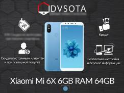 Xiaomi Mi6X. Новый, 64 Гб, Синий, 4G LTE, Защищенный