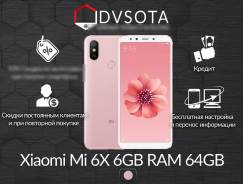 Xiaomi Mi6X. Новый, 64 Гб, Розовый, 4G LTE, Защищенный