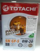 Totachi. Вязкость 0W-20, синтетическое