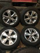 Зимняя резина Dunlop 225/60R17 на Литье Subaru 5x100R17. 7.0x17" 5x100.00 ET48 ЦО 56,1 мм.