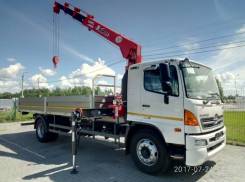 Hino 500. HINO 500 с КМУ Tadano TM-ZE5 от официального дилера ООО "Сибтракцентр", 7 864 куб. см., 8 500 кг.