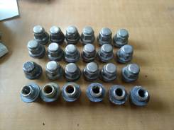 Гайка на колесо. Toyota: Land Cruiser, Harrier, FJ Cruiser, Hiace, Alphard, Hilux Surf, Land Cruiser Prado Двигатели: 1GRFE, 1MZFE, 2AZFE, 2GRFE, 3MZF...