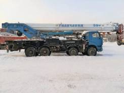 Галичанин КС-65713-1. Автокран Галичанин 50т на Камазе, 10 000 куб. см., 34,00 м.