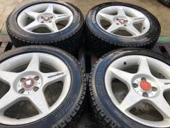 Зимние японские Speedline 7jj +35 pcd 4x100 с шиповкой 205/55R16. 7.0x16" 4x100.00 ET35