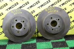 Диск тормозной. Toyota Harrier, ACU30, ACU30W, ACU35, ACU35W, GSU30, GSU30W, GSU31, GSU31W, GSU35, GSU35W, GSU36, GSU36W, MCU30, MCU30W, MCU31, MCU31W...