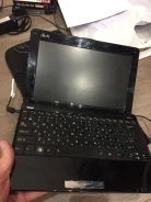 Asus Eee PC 1005P. 10.1", 1,6����, ��� 2048 ��, ���� 160���, WiFi, Bluetooth, ����������� �� 2��. ����