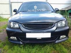 Клык бампера. Hyundai Accent