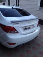 Спойлер. Hyundai Solaris