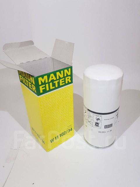 Маслянный фильтр MANN-Filter W11102/34 Made in Germany. DIV купить во ...
