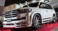 Обвес кузова аэродинамический. Toyota Land Cruiser, GRJ200, J200, URJ200, URJ202, URJ202W, UZJ200, UZJ200W, VDJ200 Двигатели: 1URFE, 1VDFTV, 2UZFE, 3U...