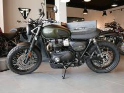 Triumph Street Scrambler. 900 куб. см., исправен, птс, без пробега