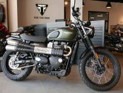 Triumph Street Scrambler. 900 куб. см., исправен, птс, без пробега