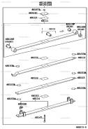 Рессора. Toyota ToyoAce, BU301, XZU300, XZU301, XZU302, XZU311, XZU320, XZU321, XZU330, XZU331, XZU340, XZU341 Toyota Dyna, BU301, XZU300, XZU301, XZU...