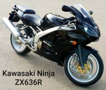 Kawasaki Ninja ZX-6R. 636 куб. см., исправен, птс, с пробегом