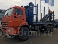 КамАЗ 43118-46. КМУ Сортиментовоз Камаз 43118-3027-46 (без спалки) + КМУ ОМТЛ-97-03, 11 700 куб. см., 7 000 кг., 6x6