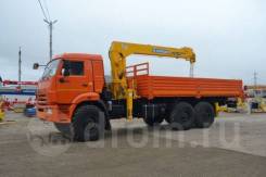 Soosan SCS736LII. КМУ Камаз 43118-3027-50 (Евро-5) + верх. упр. +борт, 11 700 куб. см., 6x6