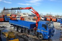 КамАЗ 65115. КМУ Камаз 65115-3094-50 (Евро-5) + Flli. Ferrari F148 A2 + борт сталь, 11 700 куб. см., 6x4
