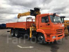 Soosan SCS736LII. КМУ Камаз 65115-3094-50 (Евро-5) + верх. упр. + борт, 9 700 куб. см., 6x4