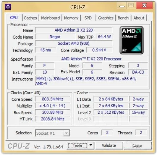 AMD Athlon II X2 220 ����