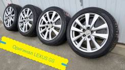 235-45-18, оригинал Lexus GS с датчиками, в наличии. 8.0x18" 5x114.30 ET45 ЦО 60,1 мм.
