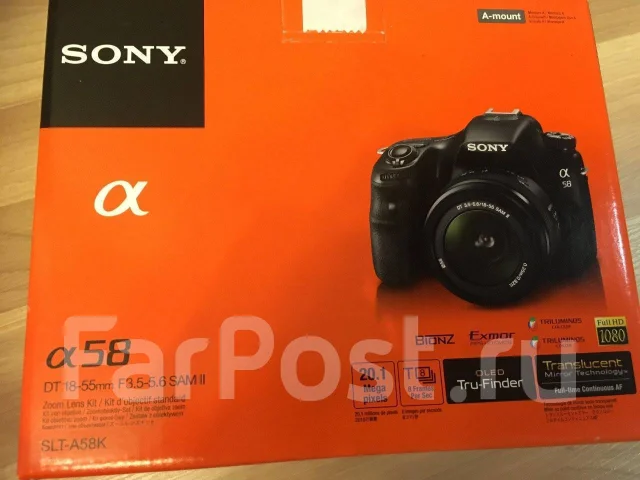 Sony Alpha SLT-A58 Kit. 20 � ����� ��, ���: 14� � ����� ����