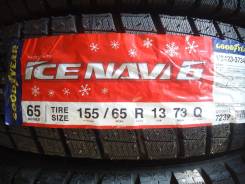 Goodyear Ice Navi 6. Зимние, без шипов, 2018 год, без износа, 4 шт