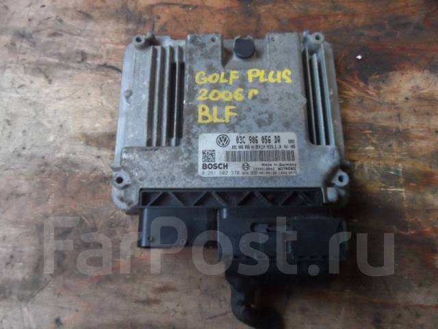 Блок управления двс Volkswagen Golf BLF D4 2006г правый руль купить в ...