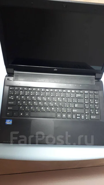 DNS Gamer. 15.6", 2,3����, ��� 8 ��, ���� 320���, WiFi: 1, Bluetooth: 1, ����������� �� 1��. ����