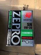 Idemitsu Zepro. Вязкость 0W-20, синтетическое