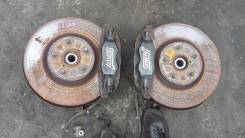 Суппорт тормозной. Subaru Impreza WRX STI, GRB, GRF, GVB, GVF Subaru Impreza, GRB, GRF, GVB, GVF Двигатели: EJ20, EJ207, EJ25, EJ257, EJ154, EJ203, EJ...