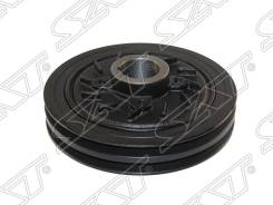 Шкив коленвала MITSUBISHI PAJERO SPORT/CHALLENGER 96-01/L200 05-15/DELICA 89-99/HYUNDAI TERRACAN 01- SAT ST-MD110165