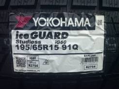 Yokohama Ice Guard IG60. Зимние, без шипов, 2018 год, без износа, 4 шт