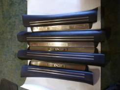 Накладка на порог. Lexus LS600h, UVF46 Lexus LS460L, USF41, USF46 Lexus LS600hL, UVF46 Lexus LS460, USF41, USF46 Двигатели: 2URFSE, 1URFE, 1URFSE